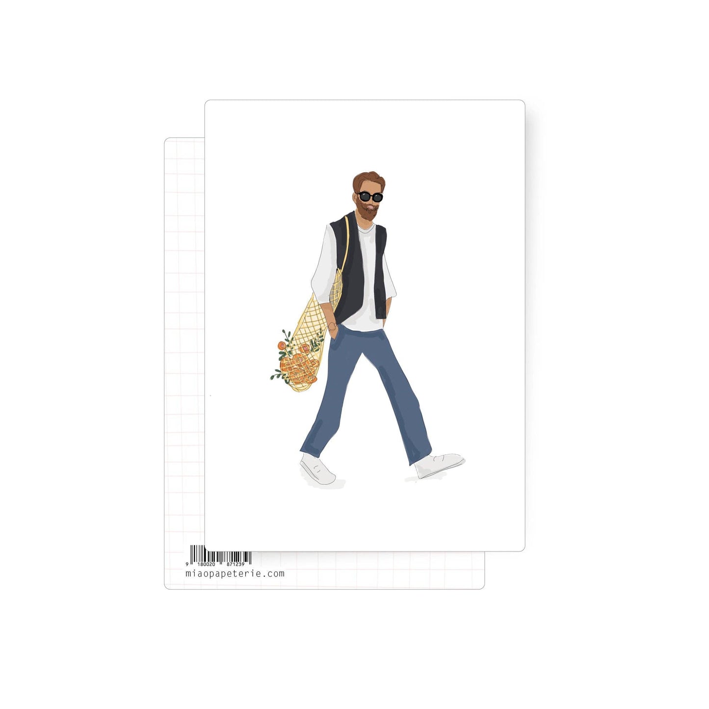 Guy | postcard: With envelope and cellophane cover