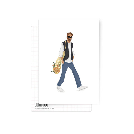 Guy | postcard: With envelope and cellophane cover
