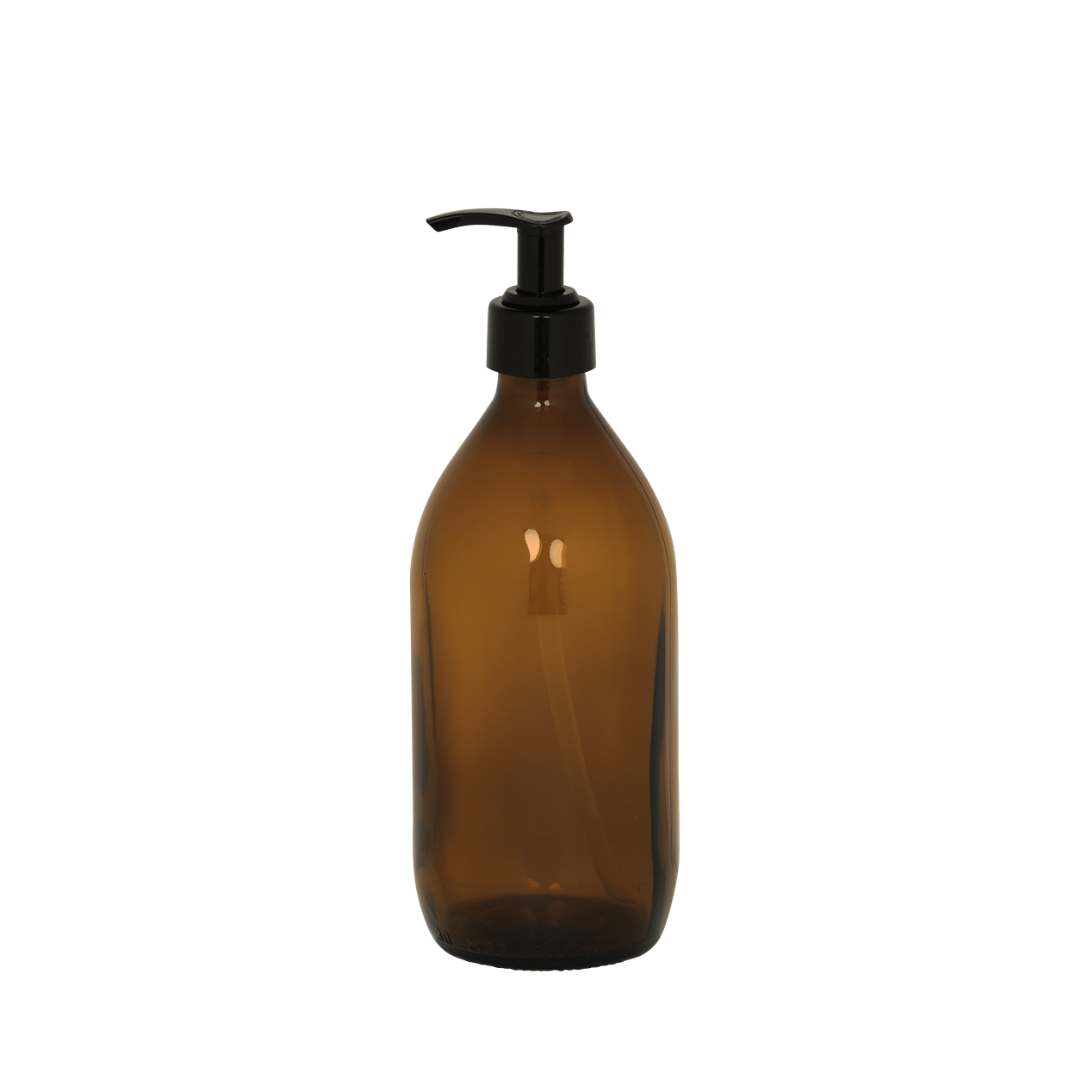 Glass Pharmacy bottle: 500ml / Pump