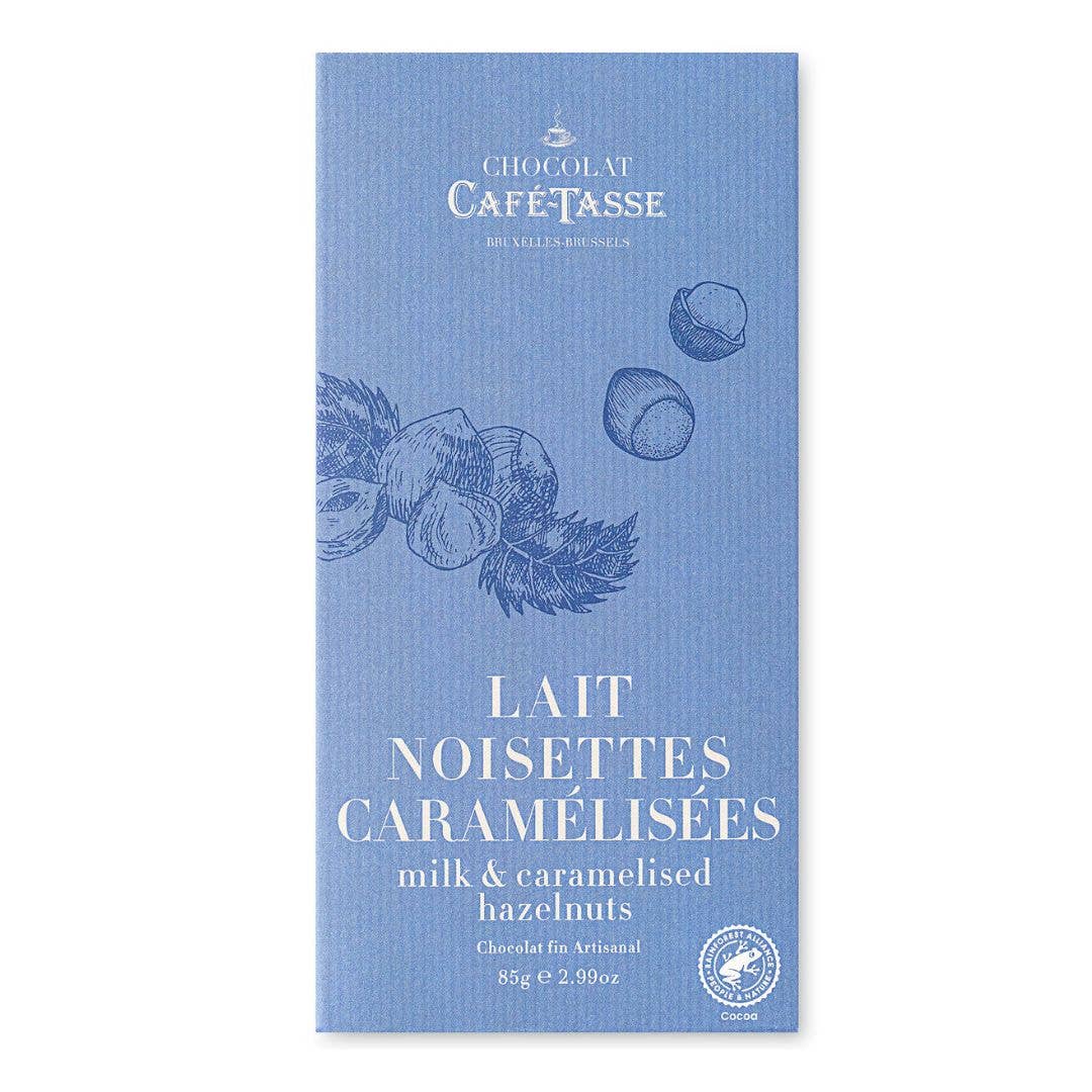 Caramelized and salted hazelnut milk (tablet, per 12)