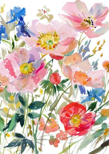 Sustainable postcard    blooming!
