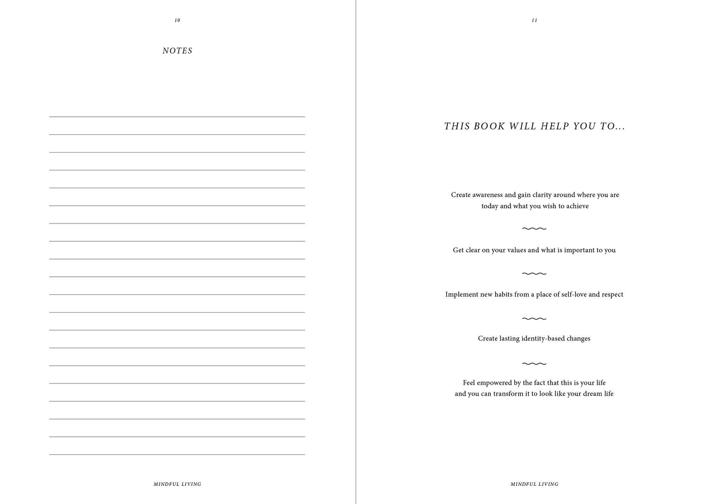 Mindful Living - Journal