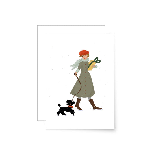 Walk | folding card