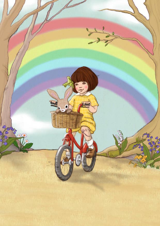Postcard Rainbow Ride