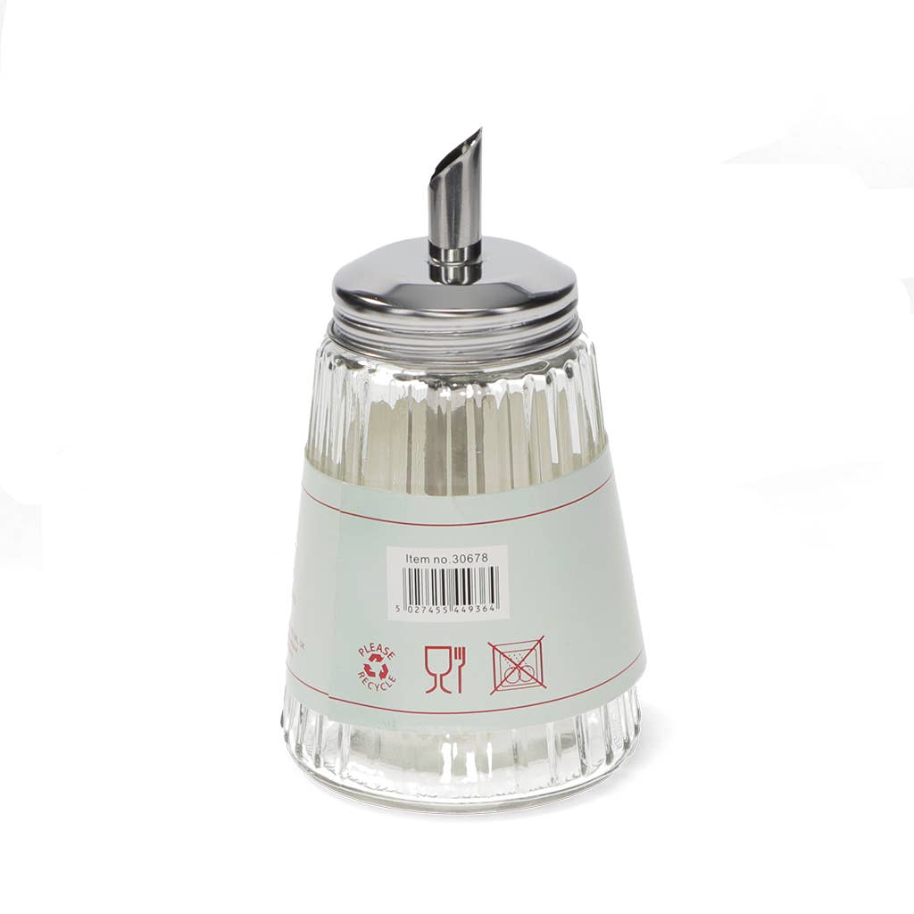 Glass sugar shaker 250ml