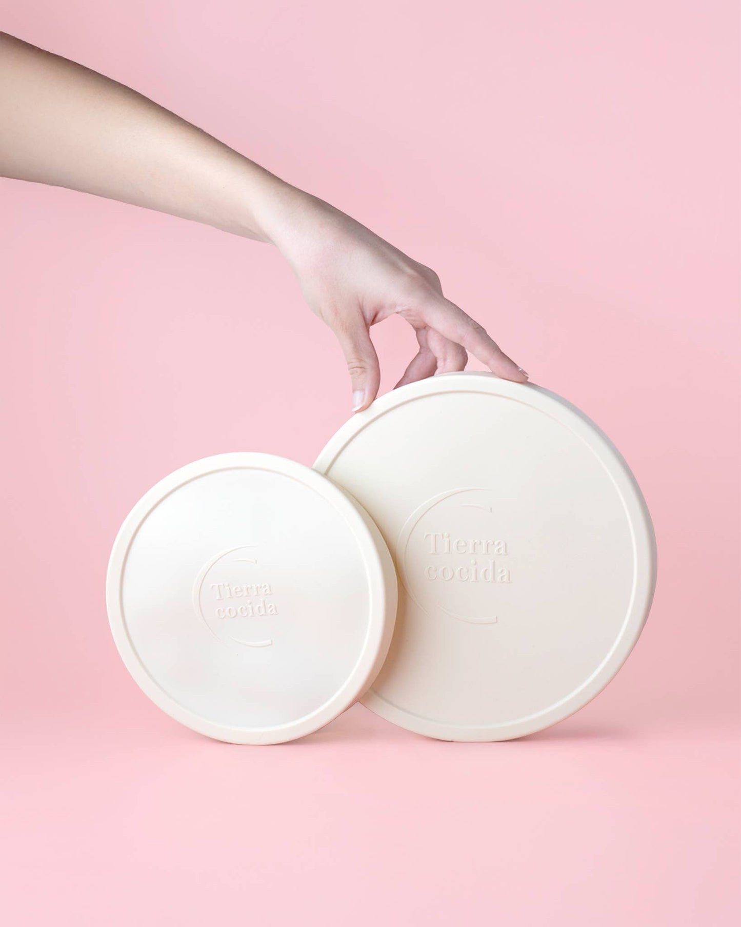 Reusable Silicone Food Covers – BPA-Free, 2 Sizes, 3 Colors: Rose / Medium