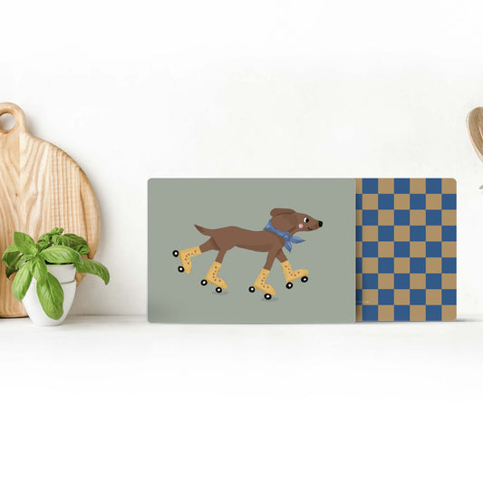 Cheeky dog | board