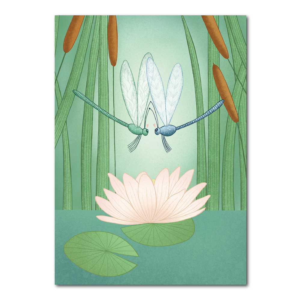 Dragonfly Love | Card