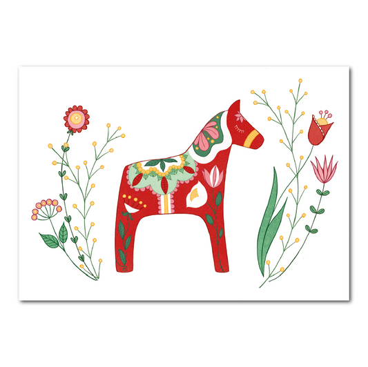 Swedish horse | Postcard