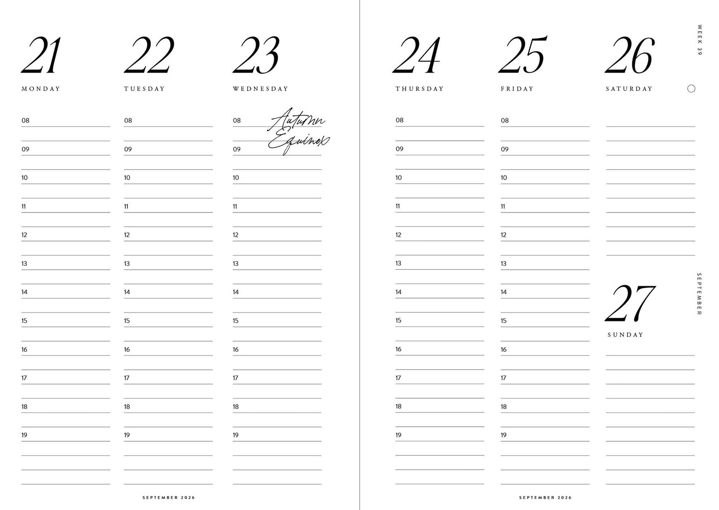 Cozy Planner 2026, Coffee – “You are made of magic.” 