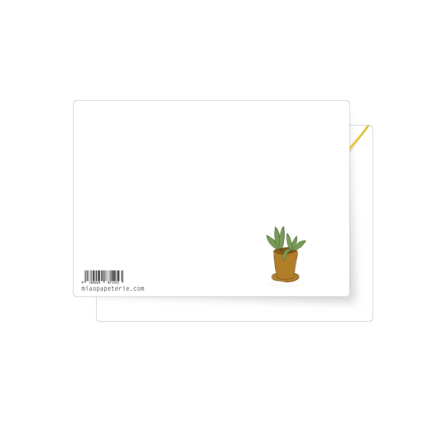 Hammock | postcard: With envelope and cellophane cover