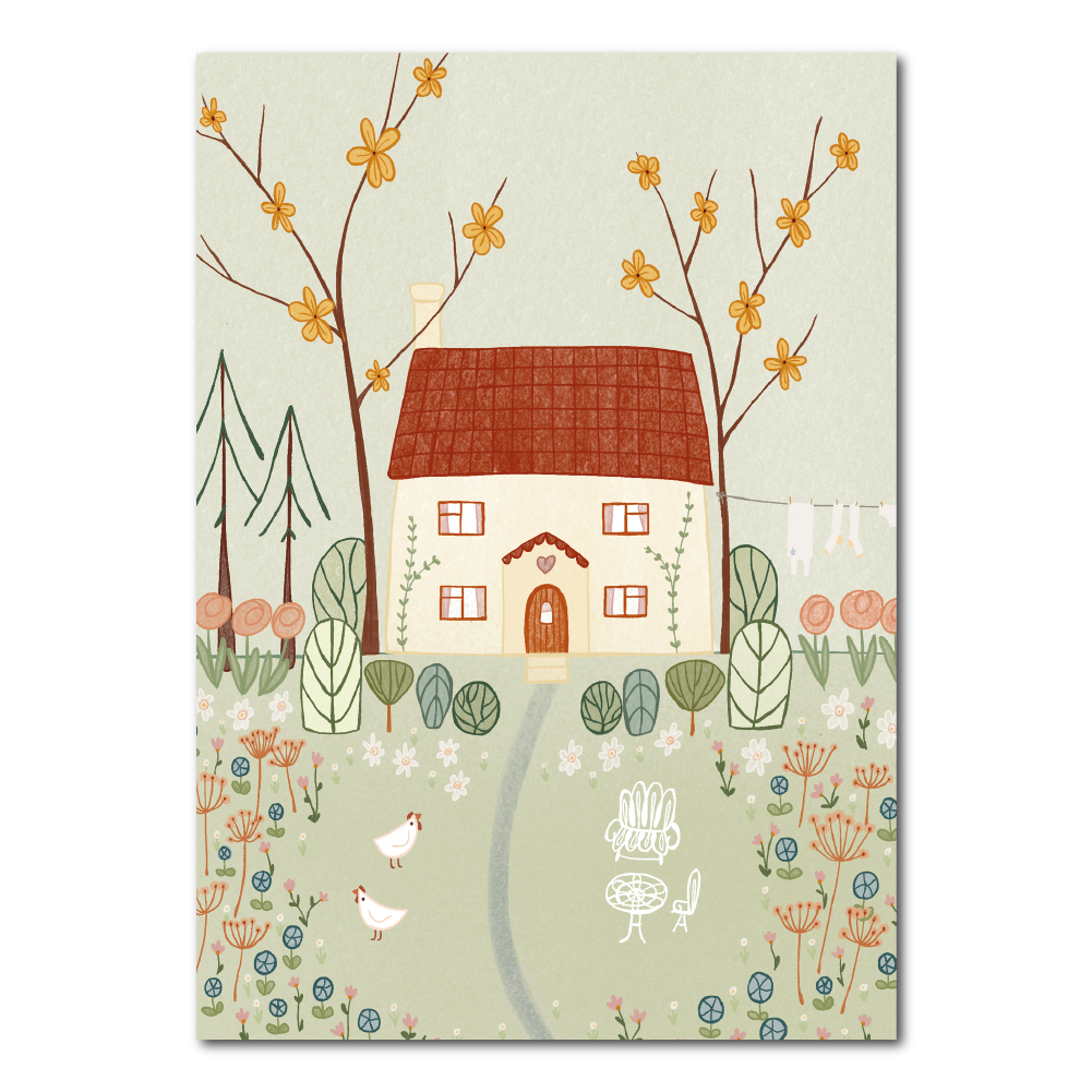 Hygge cottage map