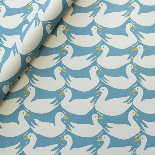 Patterned Paper Ducks and Rabbits