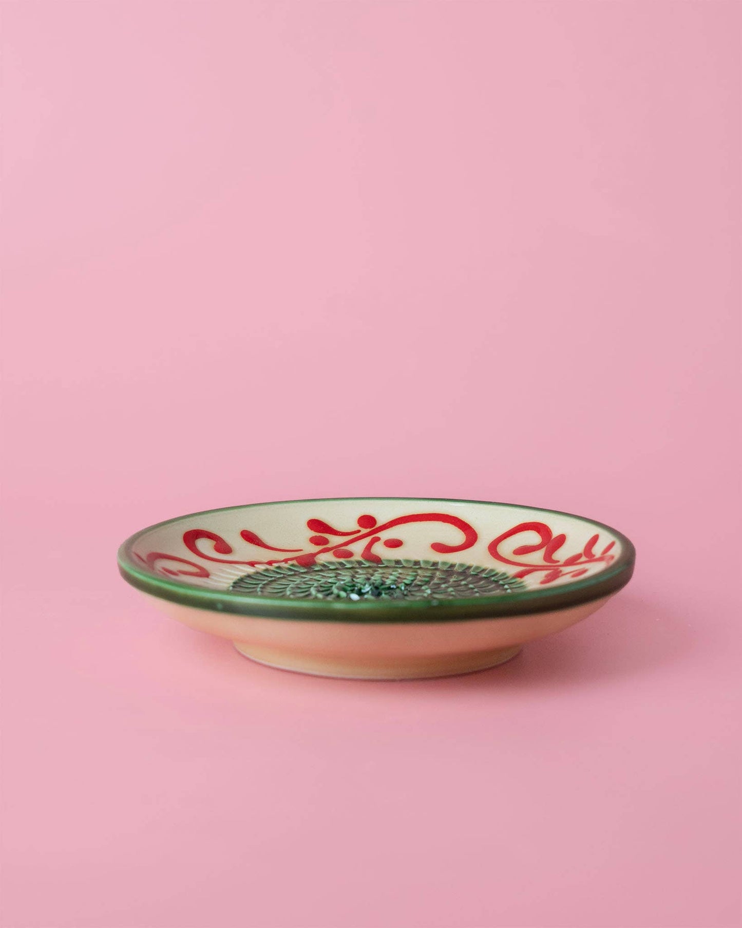 Small Handmade Ceramic Plate Grater/Alhambra