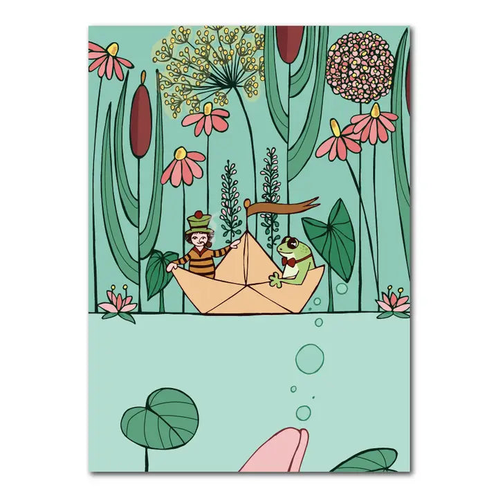 Paper Boat Ride | Card