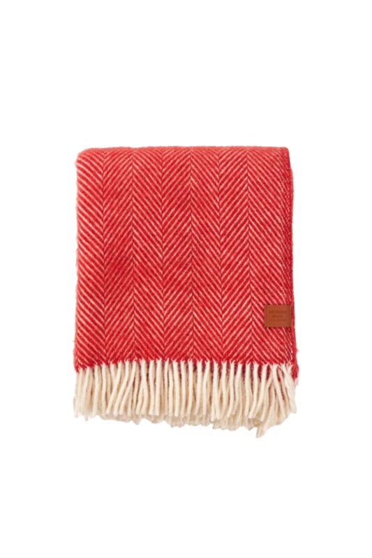 Klippan plaid recycled wool Herringbone