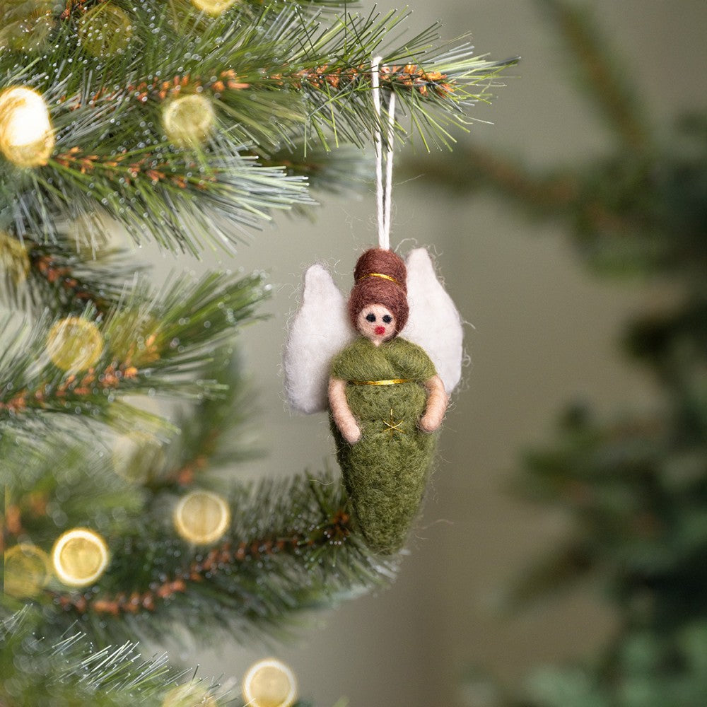 Hanger Engeltje Mistletoe-Groen