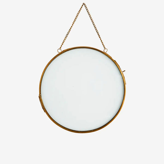 Round photo frame