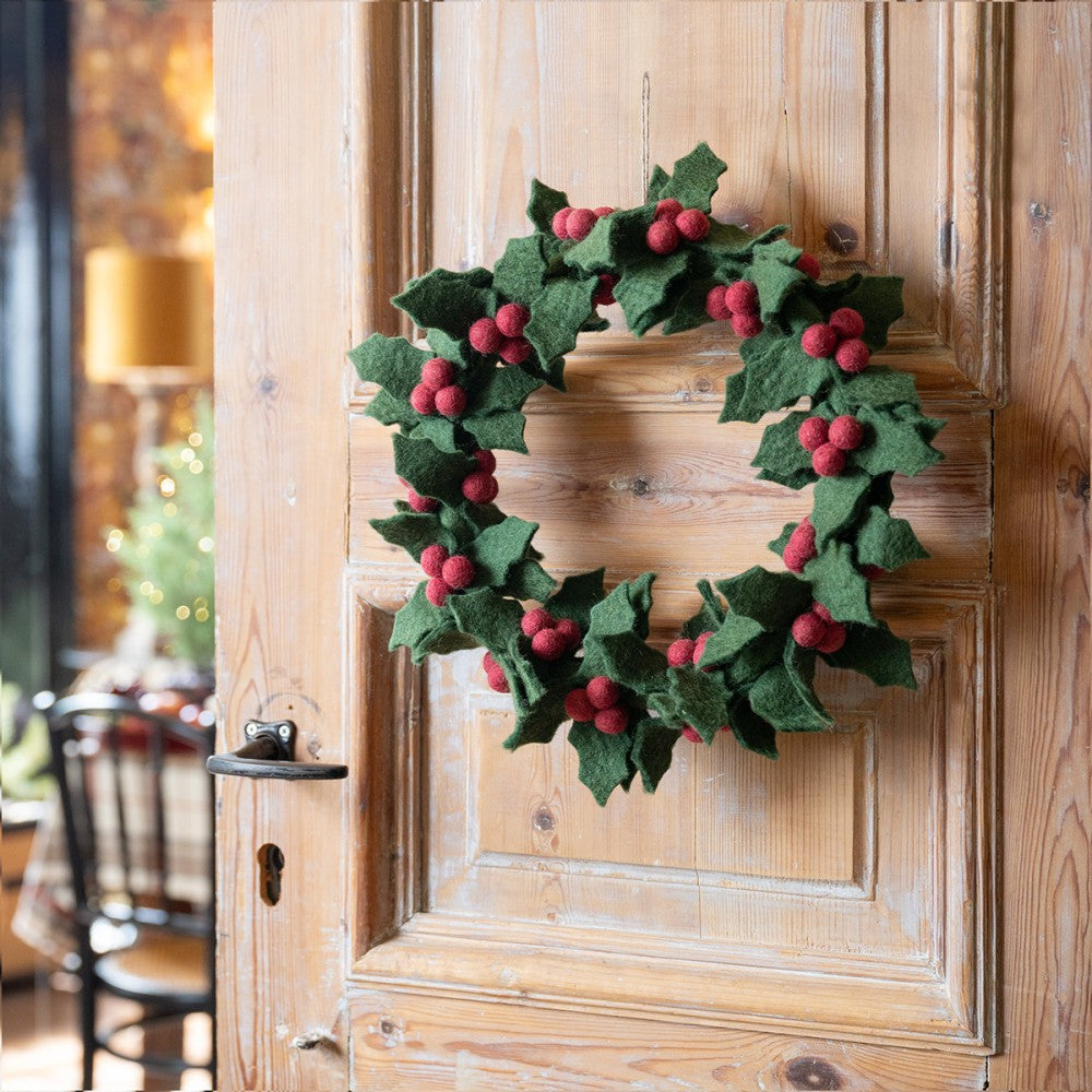 Krans Holly Berry XL