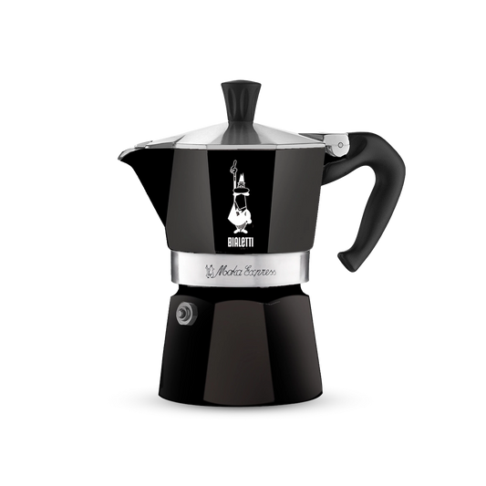 Bialetti Moka Express 3/c Zwart