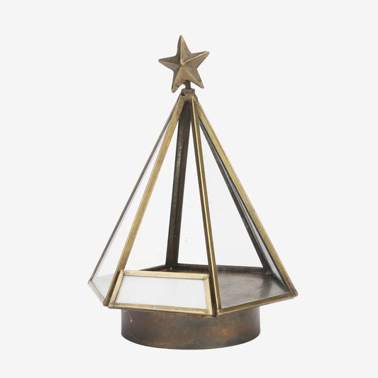 Iron christmas votive