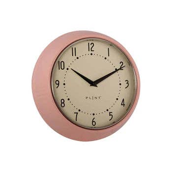 Retro Wall Clock: Rose